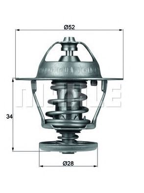 TERMOSTAT (88°C) FORD TRANSIT 2,2 2,4 TDCİ 00-