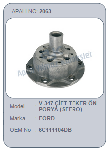 PORYA (ÖN)(ÇİFT TEKER) FORD TRANSİT V347