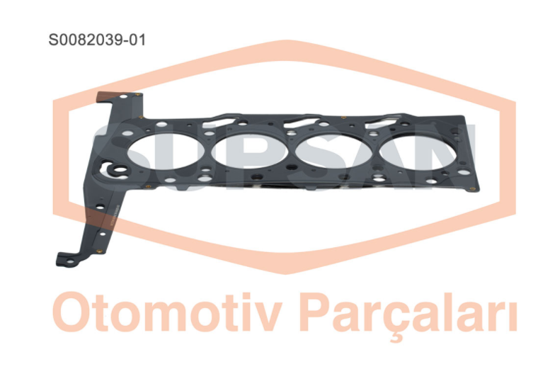 SİLİNDİR KAPAK CONTASI (1 ÇENTİK) FORD TRANSİT V184 2,4 TDCİ 00- (D2FA-D2FB-D2FE-D4FA-DOFA-F4FA-FXFA)