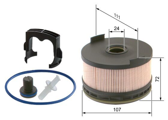 MAZOT FİLTRESİ M.BENZ A-SERİSİ (W177) A180-A200-A220 18- / B-SERİSİ (W247) B160-B180-B200-B220 18- / C-SERİSİ (W205) C180-C200-C220-C300 18-