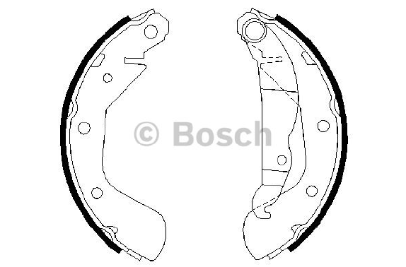 PABUÇLU FREN BALATASI (ARKA) OPEL CORSA C 1,0-1,2-1,3-1,7