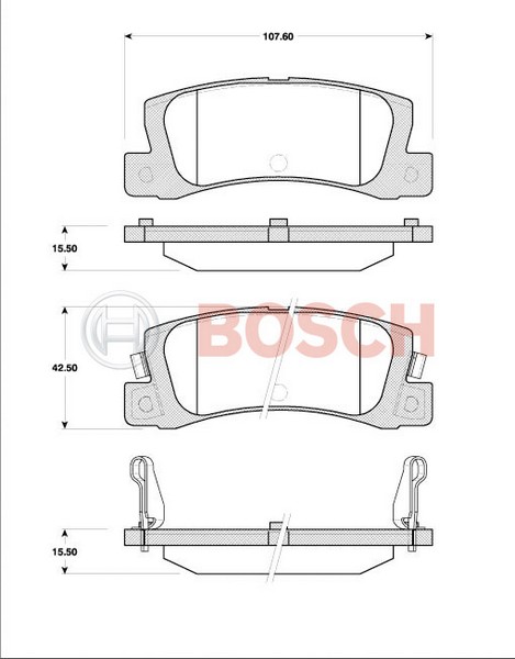 DİSK BALATA (ARKA)(YENİ NO:0986461136) AVENSIS 1,6-1,8-2,0VVT-İ 97-