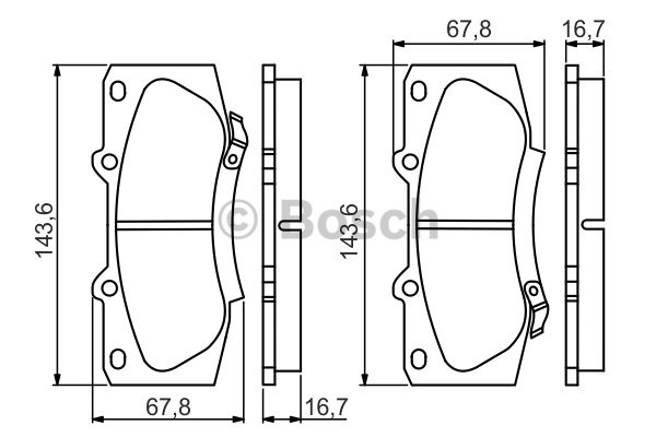 DİSK BALATA (ÖN) HİLUX 2,5-3,0D-4D 05-