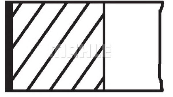 SEGMAN (+0.50)(77.60MM) OPEL ASTRA 1.4,CORSA 1.4 E16 SE16