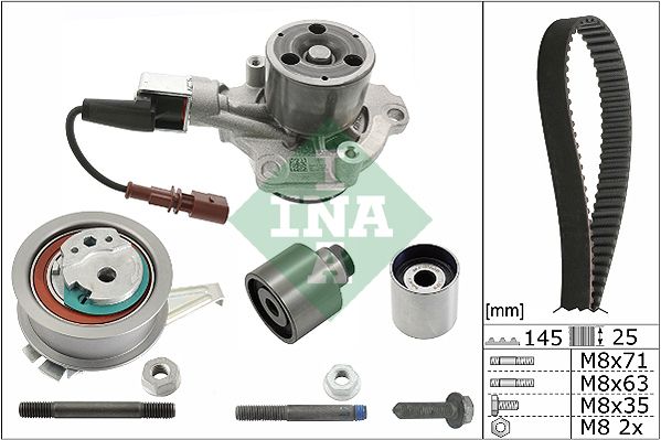 TRİGER SETİ+DEVİRDAİM (KABLOLU) AUDI A1 1.6 TDI 14-18 / SEAT TOLEDO IV 1.6 TDI 15-19 / SKODA YETI 2.0 TDI 4x4 15-17 / VW TOURAN 2.0 TDI 15-19 CLH TRİGER (CRKB, CXXB, CRBV, CUNA, CSUD, DDCB)