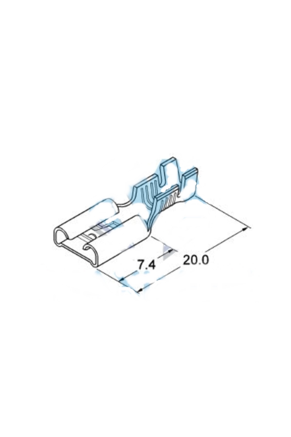 FİŞ SF 2 D (KÜÇÜK) (TIRNAKLI) 
