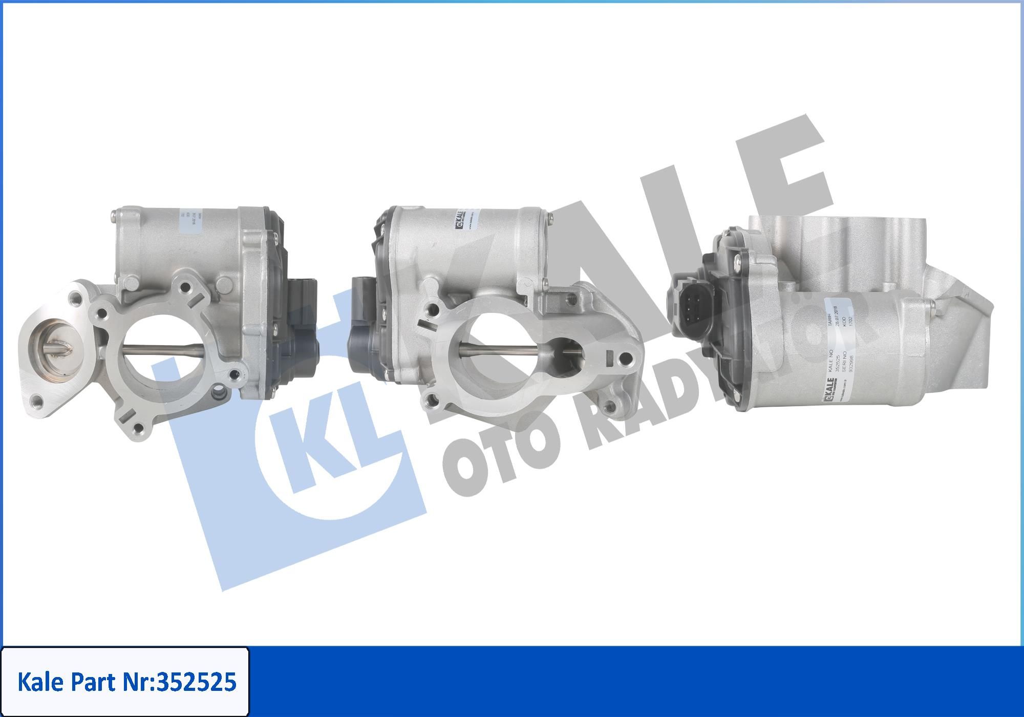 EGR VALFI RENAULT ESPACE IV / KOLEOS / LAGUNA II-III / MEGANE II / SCENIC II / TRAFIC II / VEL SATIS 2.0DCI 05=> - OPEL VIVARO A 2.0CDTI 06=>