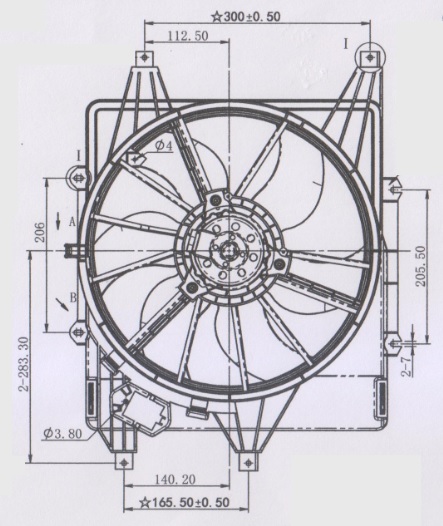 FAN MOTORU (DAVLUMBAZLI)(FRN027R) RENAULT CLİO 1.5 DCİ / K