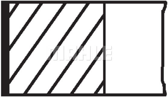 SEGMAN (STD)(71.91MM) FORD FIESTA IV 1,25 İ 16V 95-02