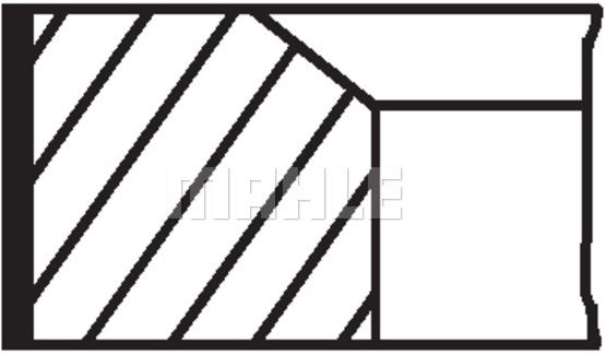 SEGMAN (STD)(88.00MM) RENAULT R21 2.0-2.0 4X4 90-