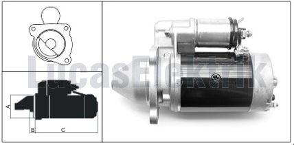 MARŞ MOTORU M113 UZEL-MF 135/240/255 TRAK.12V-2.1 -02