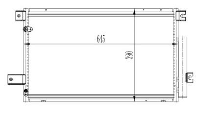 KLİMA RADYATÖRÜ(CTO778) AVENSİS 2.0 D4D 03-