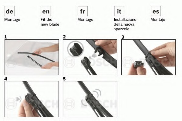 SİLGİ SÜPÜRGESİ (550MM+550MM) AUDI A4 00- / A6 00- / M.BENZ C-SERİSİ (W203) 02- / CLK (C209) 05- / SEAT EXEO 09-