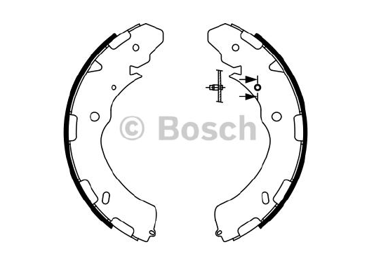 PABUÇLU FREN BALATASI (ARKA) MITSUBISHI L200 / TRITON 2.5 07-15 / 2.4 15-