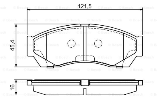 DİSK BALATA (ÖN) TATA INDICA-INDIGO/CITYROVER 1.4