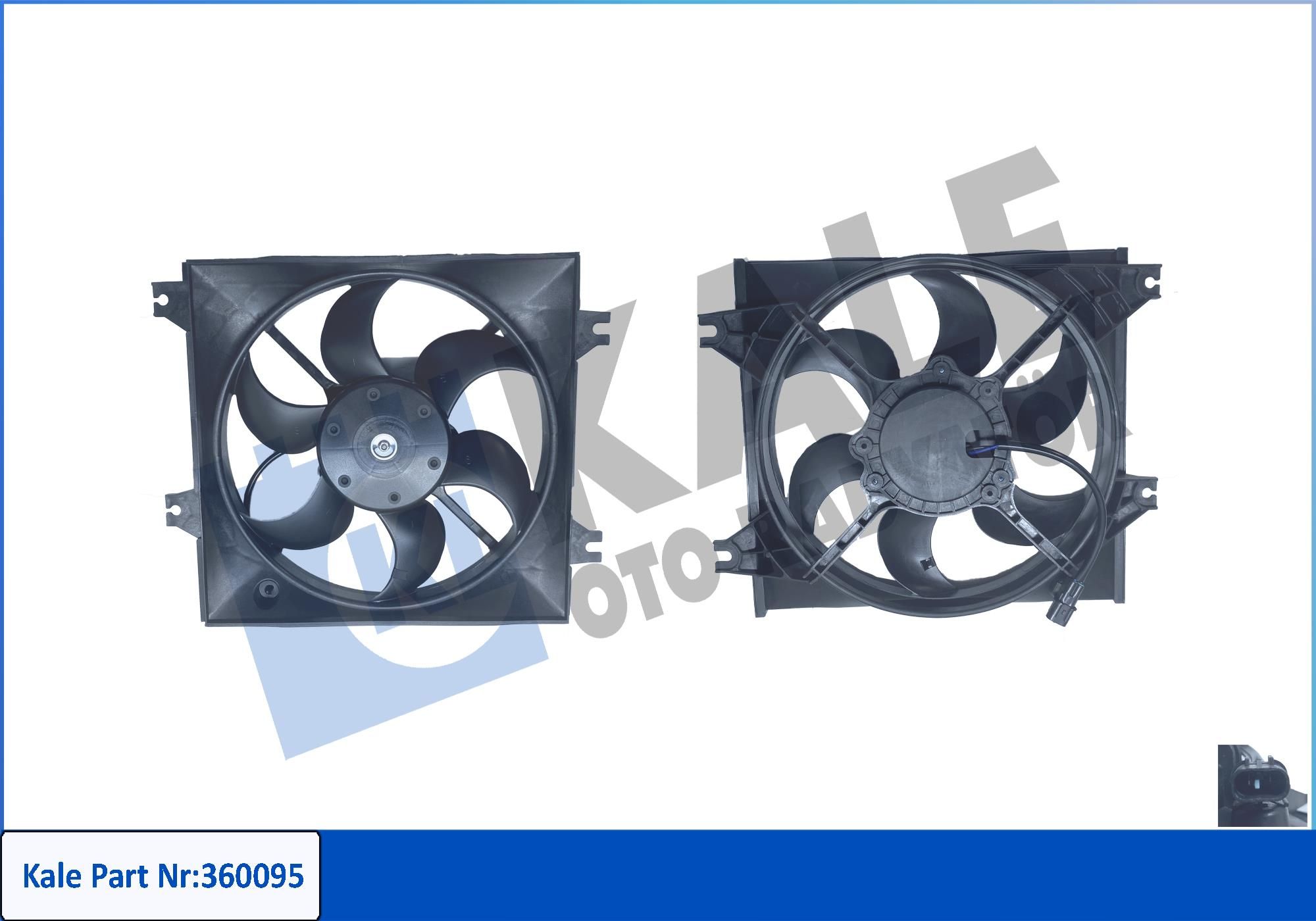 FAN MOTORU (DAVLUMBAZLI)(12V) HYUNDAI ACCENT II 1.3 1.5 1.5CRDI 1.6 02-05