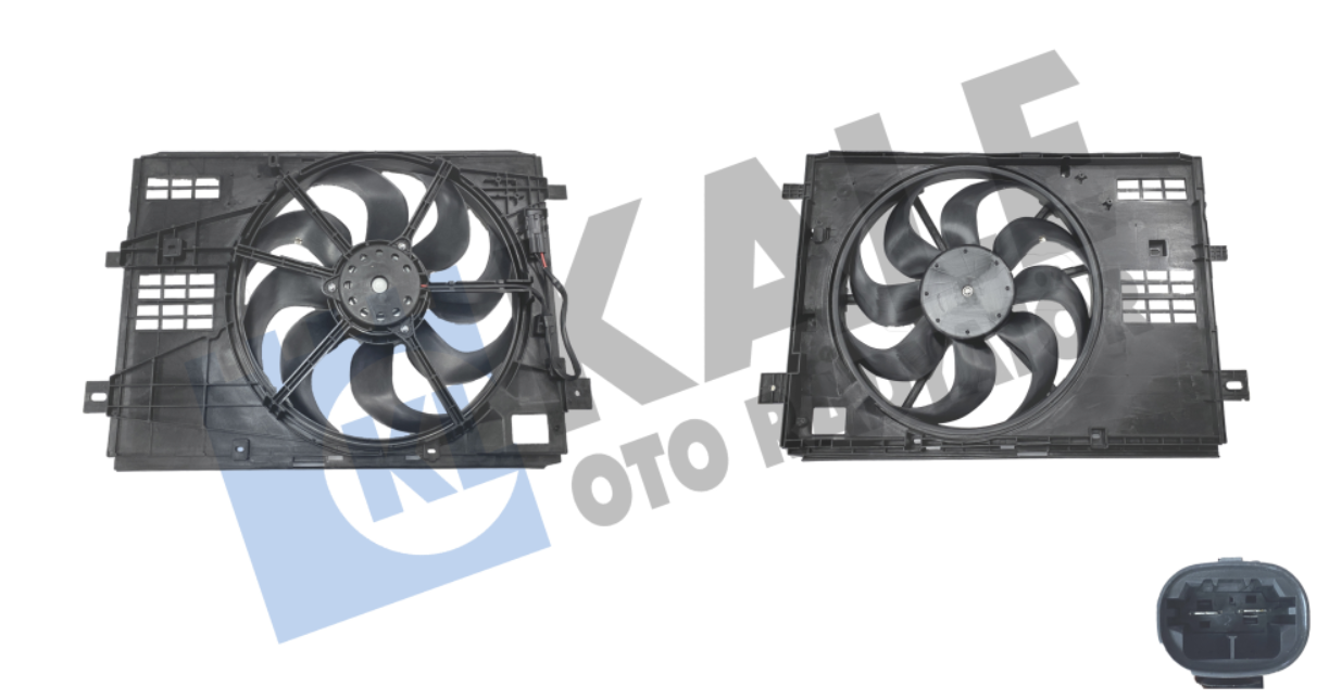 FAN MOTORU (DAVLUMBAZLI) PEUGEOT 308 II / 308 SW II / 3008 SUV / 508 II / 508 SW II / 5008 II / CITROEN BERLINGO 1.2THP/VTI 1.6HDI/THP/GTI 13-