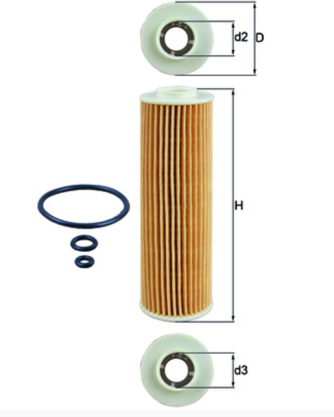 YAĞ FİLTRESİ M.BENZ (W203) C180 KOMP.-C200 KOMP. 08-