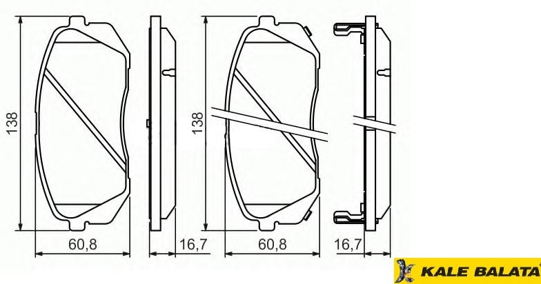 DİSK BALATA (ÖN) HYUNDAI İX35 10- / İ40 11-