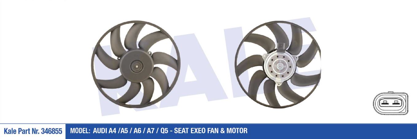 FAN MOTORU AUDI A4-A5-Q5 1.8/2.0TFSI 2.0/3.0TDI