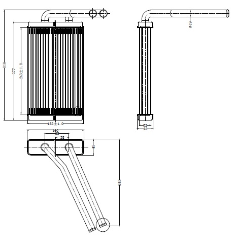 KALORİFER RADYATÖRÜ(KCH057) CAPTİVA 2.0D 06+