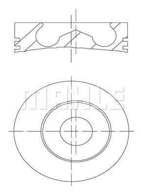 PİSTON,SEGMAN (+0.65)(93.67MM) FORD TRANSİT 2.5 DI 91-00