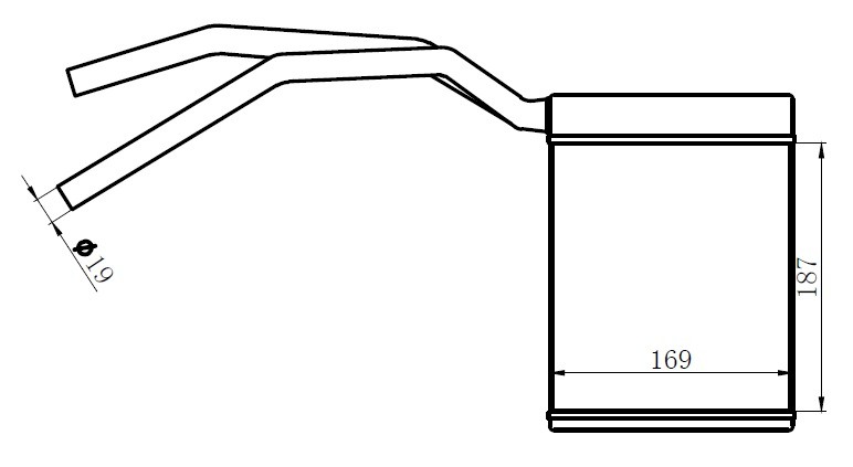 KALORİFER RADYATÖRÜ(KFR048)(Y.NO:KFR048036) FOCUS 1.4İ/1.6İ/1.8İ/1.8 TD