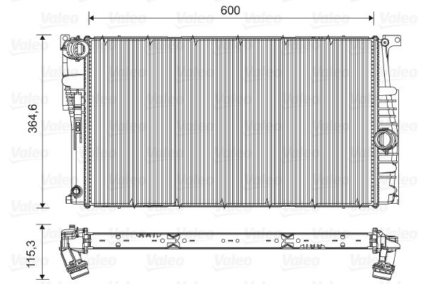 SU RADYATÖR BMW 1 (F20-F21) 116D-118D-116İ-120D-125D / BMW 3 (F30-F80) 316D-318D-320D-325D