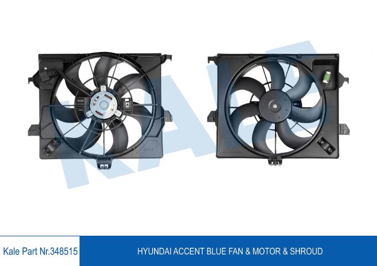 FAN MOTORU (DAVLUMBAZLI) HYUNDAI ACCENT BLUE