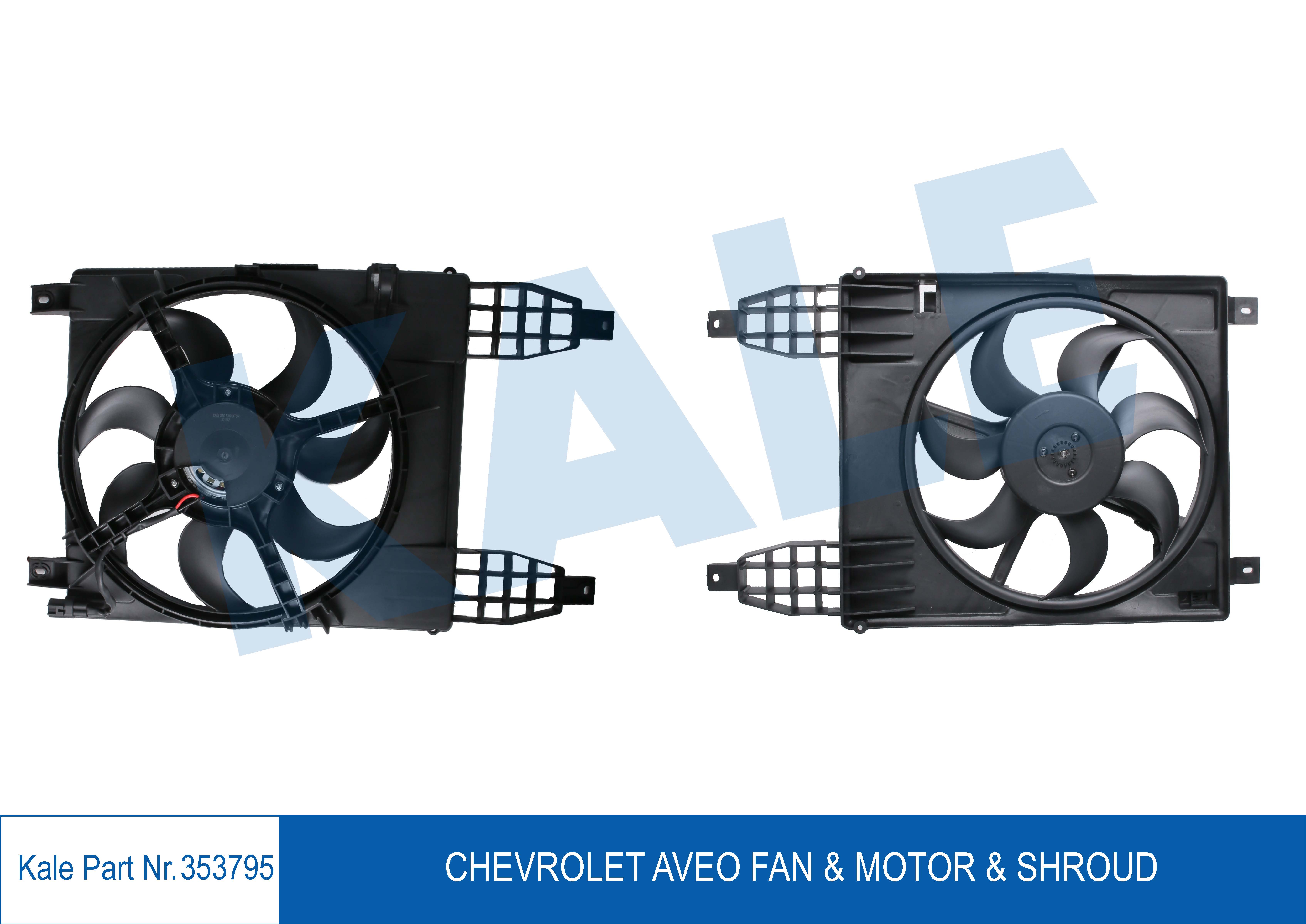 FAN MOTORU (DAVLUMBAZLI) CHEVROLET AVEO