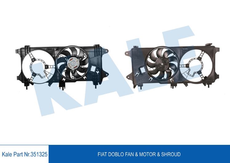 FAN MOTORU (DAVLUMBAZLI) FIAT DOBLO 1.3