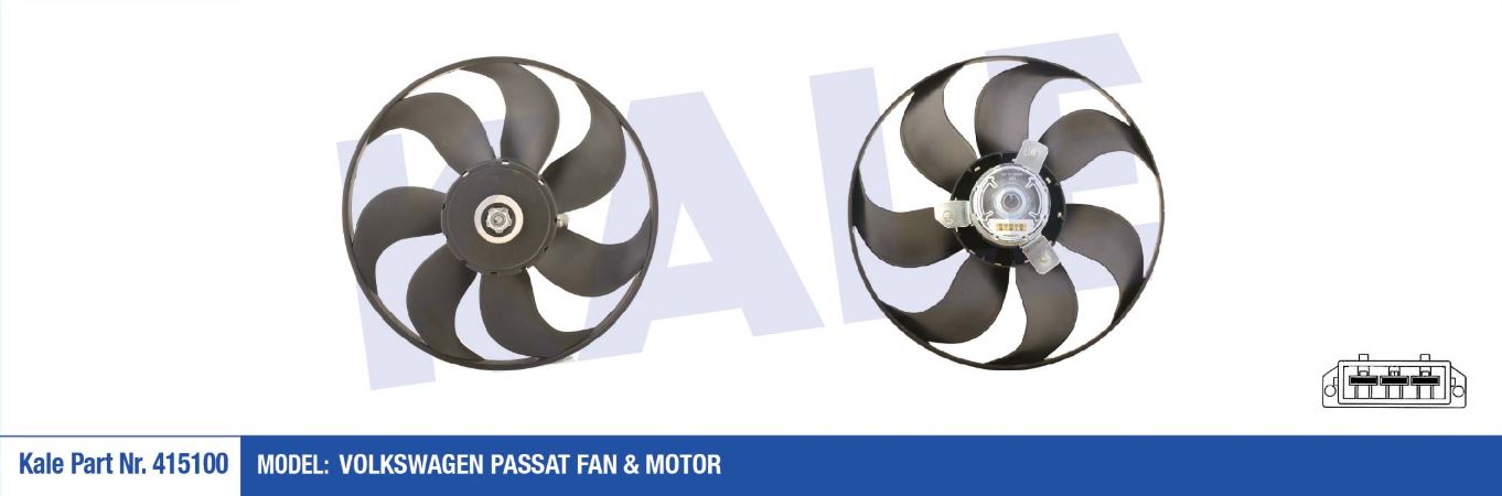 FAN MOTORU PASSAT 345mm