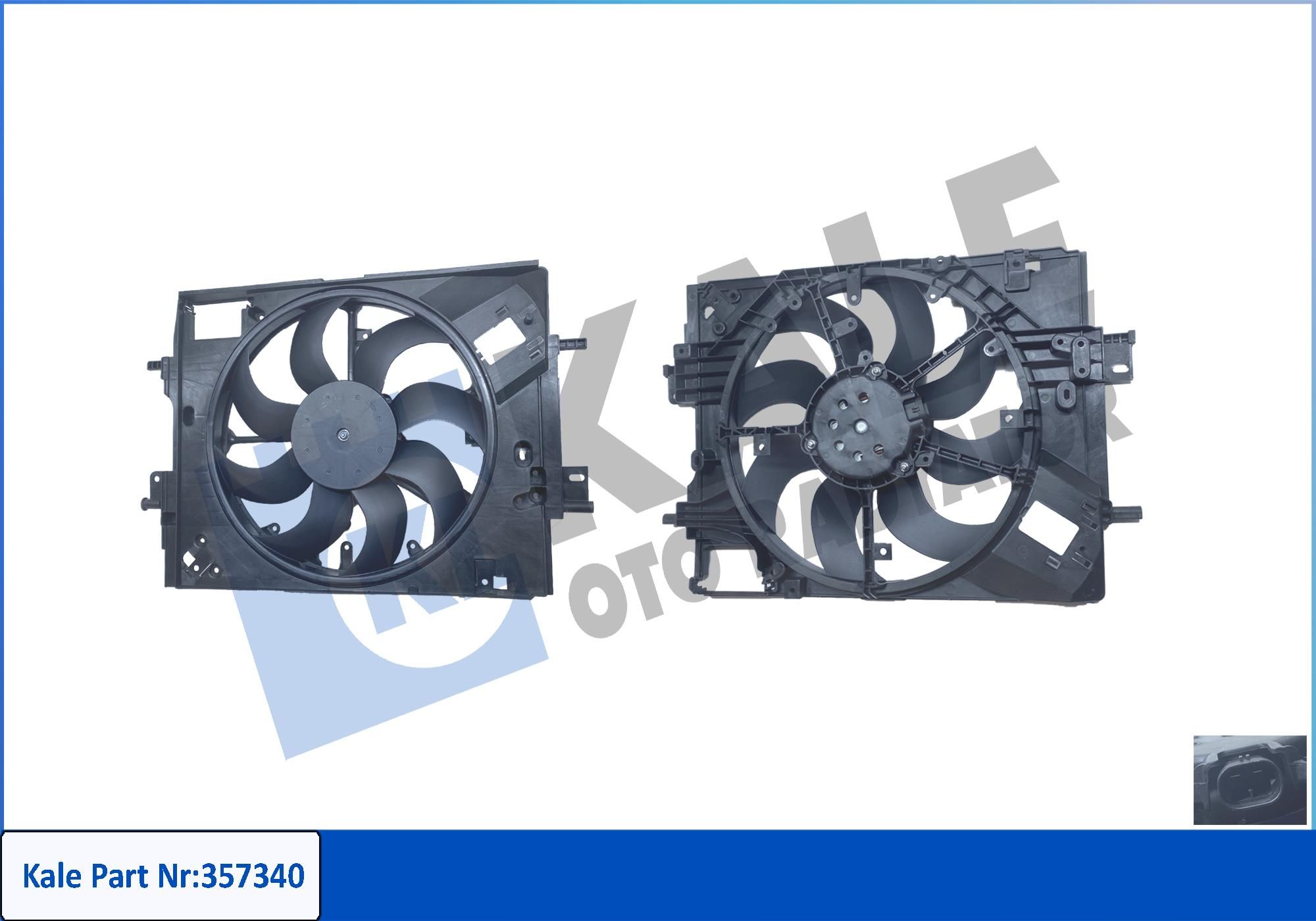 FAN MOTORU (DAVLUMBAZLI)(12V) (150W 2200 rpm) RENAULT CLIO V / CAPTUR II 1.0 TCE 19- REZİSTÖRSÜZ