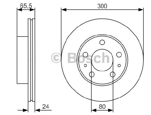 FREN DİSKİ (ÖN)(300MM) FIAT DUCATO 2.0-2.5 TDI 94-03