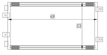 KLİMA RADYATÖRÜ(CFI375) FİAT PUNTO II 1,2İ / 1,2 16V 99-