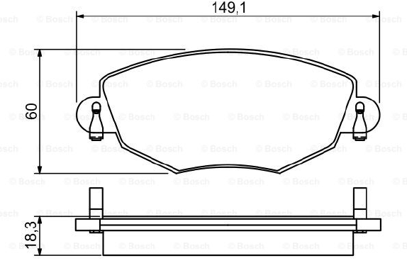 DİSK BALATA (ÖN) FORD MONDEO 1.8İ-2.0 TDCİ 2000-