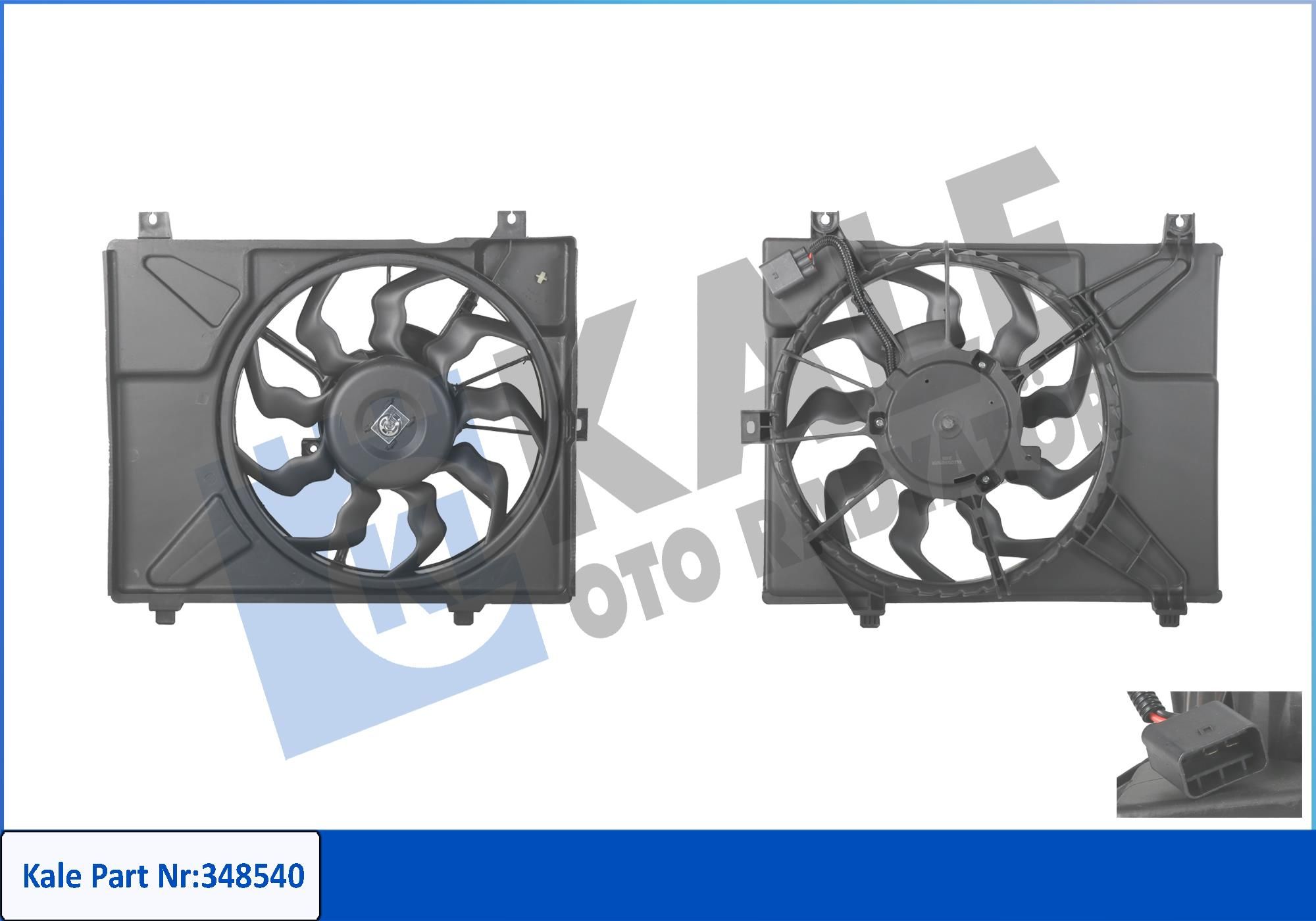 FAN MOTORU (DAVLUMBAZLI)(NAC) (240W 12V) HYUNDAI İ10 1.1 1.1CRDI 1.2 08-11