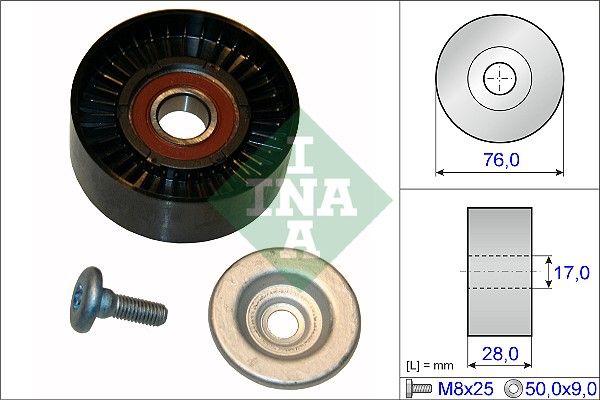 ALTERNATÖR GERGİ RULMANI M.BENZ C-SERİSİ (W203-W204) / CLK (C209) / E-SERİSİ (W211-W212) / SLK (R171)  / SPRINTER