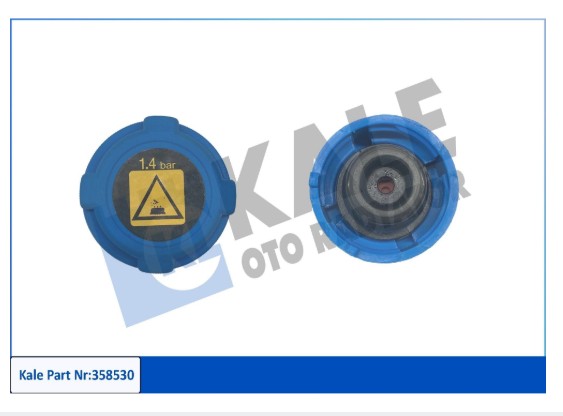 GENLEŞME KABI KAPAĞI FIAT ALBEA / SIENA / DOBLO / LINEA / FIORINO / BRAVO / 500 [1.4 BAR] (MAVİ)