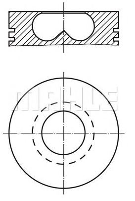 PİSTON,SEGMAN (+0.50)(86.00MM) FORD MONDEO III 2.0 16V TDDI/TDCI