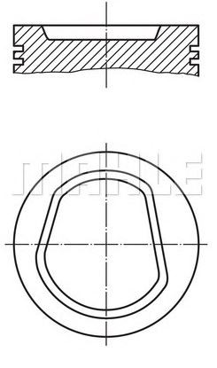 PİSTON,SEGMAN (+0.50)(76.51MM) 1,6 POLO AEE