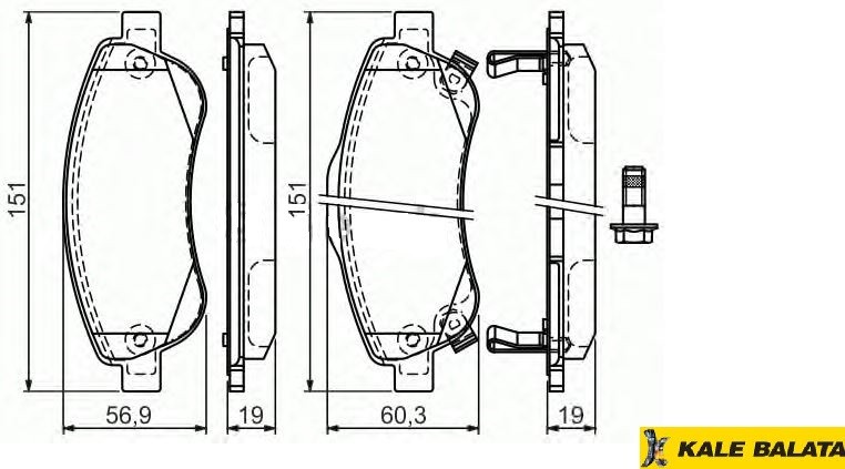 DİSK BALATA (ÖN) HONDA CR-V 2,4 2,0 06-