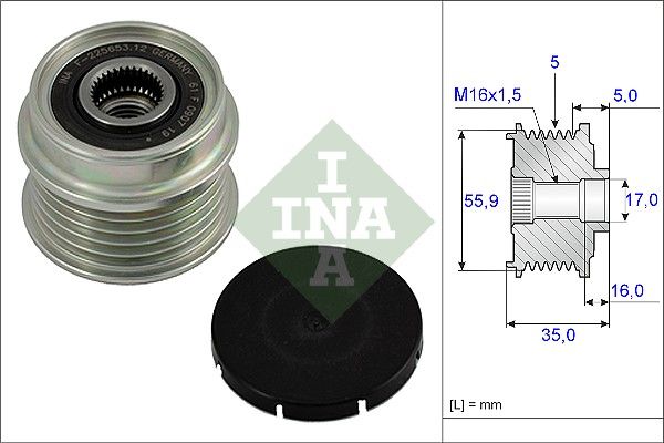 ALTERNATÖR KASNAĞI (5 KANAL) VW PASSAT / AUDI A4 / A6