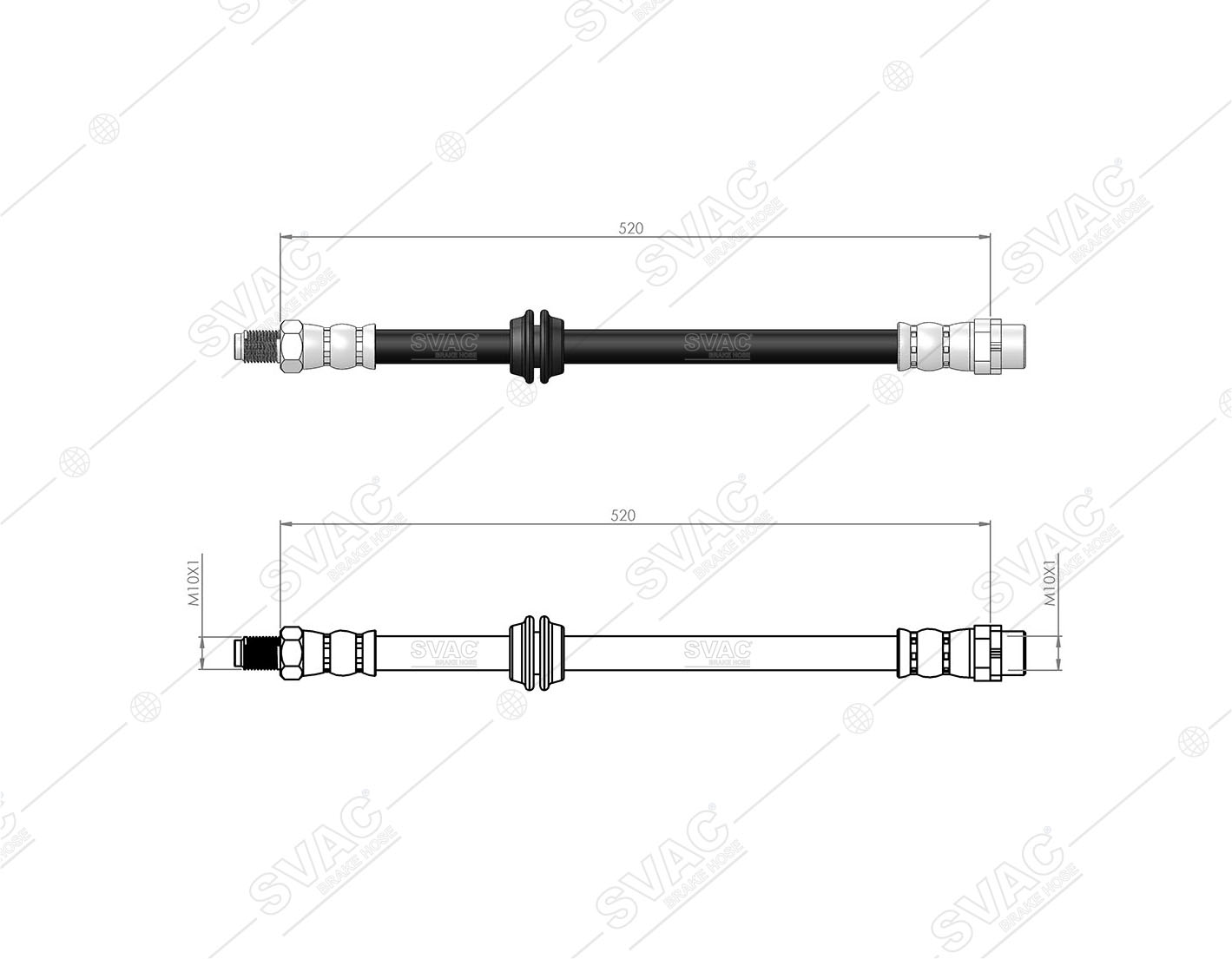 FREN HORTUMU (ÖN) MINI CROSSOVER R60 -R60 -R61 2010/-