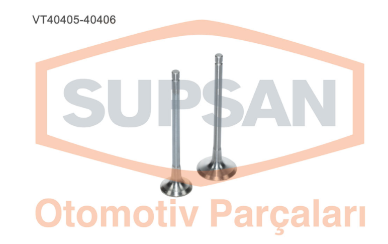 TAKIM SUBAP (4 SİLİNDİR) PEUGEOT PARTNER 1,6 16V 08-/206 1,6 16V 00-