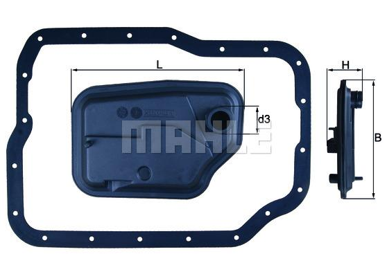 HİDROLİK FİLTRESİ (OTOMATİK ŞANZUMAN) FORD C-MAX 1.6 07-10 / FIESTA VI 1.25 08-17 / FOCUS I 1.8 16V 98-04 / MAZDA 3 1.3 03-09