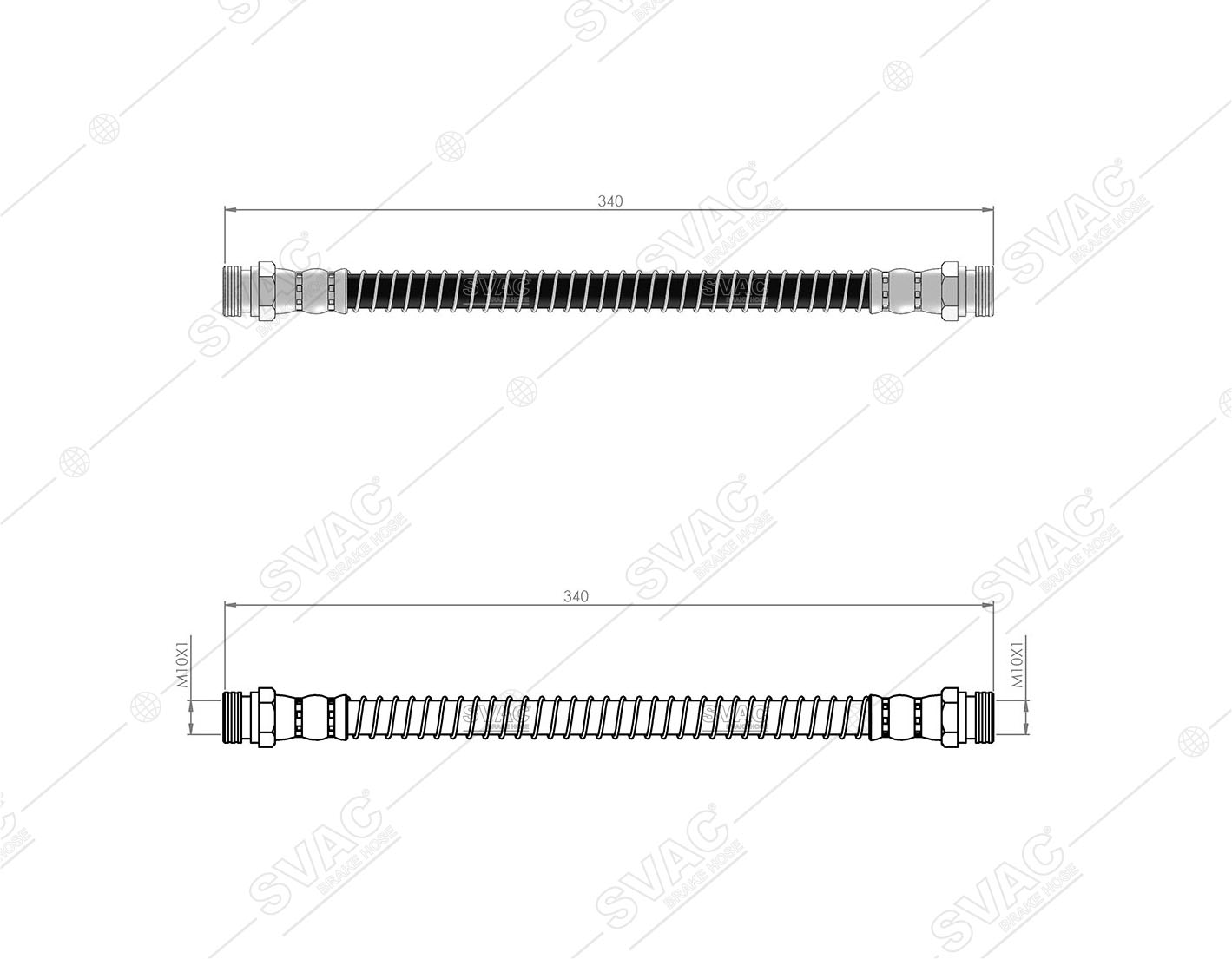 FREN HORTUMU (ARKA) HYUNDAI H100 93-00 / PORTER 94-04