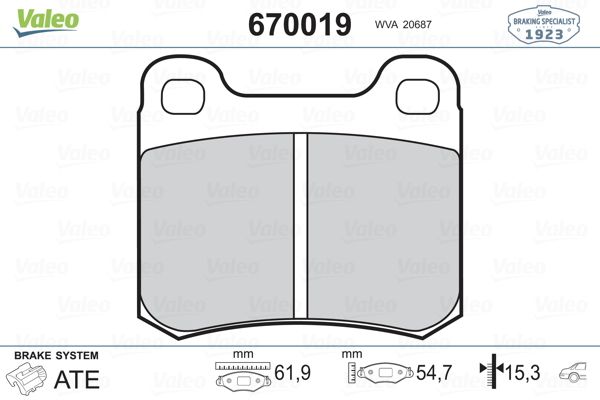 DİSK BALATA (ARKA) M.BENZ 124 (C124) 220CE-230CE-300CE 87-92 / C-SERİSİ (W202) C180-C200-C200 CDI-C220D-C230-C250D-C280 93-00 / E-SERİSİ (W124) E200-E220-E250-E280-E300 93-97