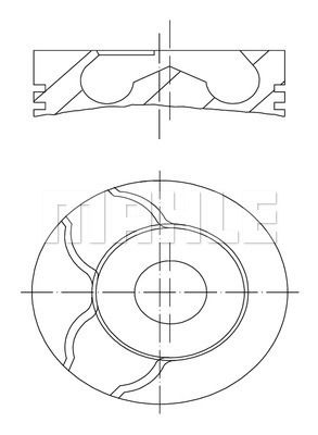 PISTON,SEGMAN (+0.50)(76.00MM)(-0,40 KISA)(26 PİM) RENAULT CLİO-KANGOO 1.5 DCİ K9K