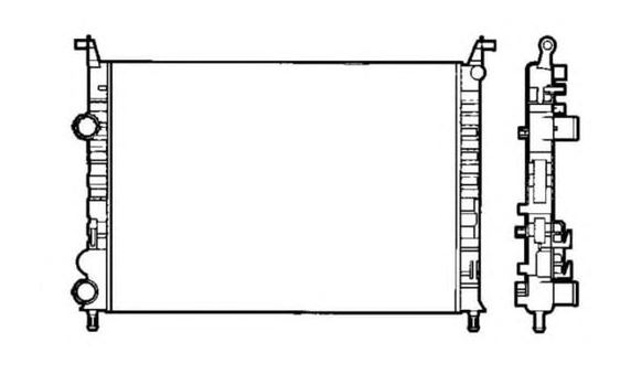 SU RADYATÖRÜ (MEKANİK) PALIO 1,2 CC/ALBEA 1,4 CC (2 SIRA AL+PL)